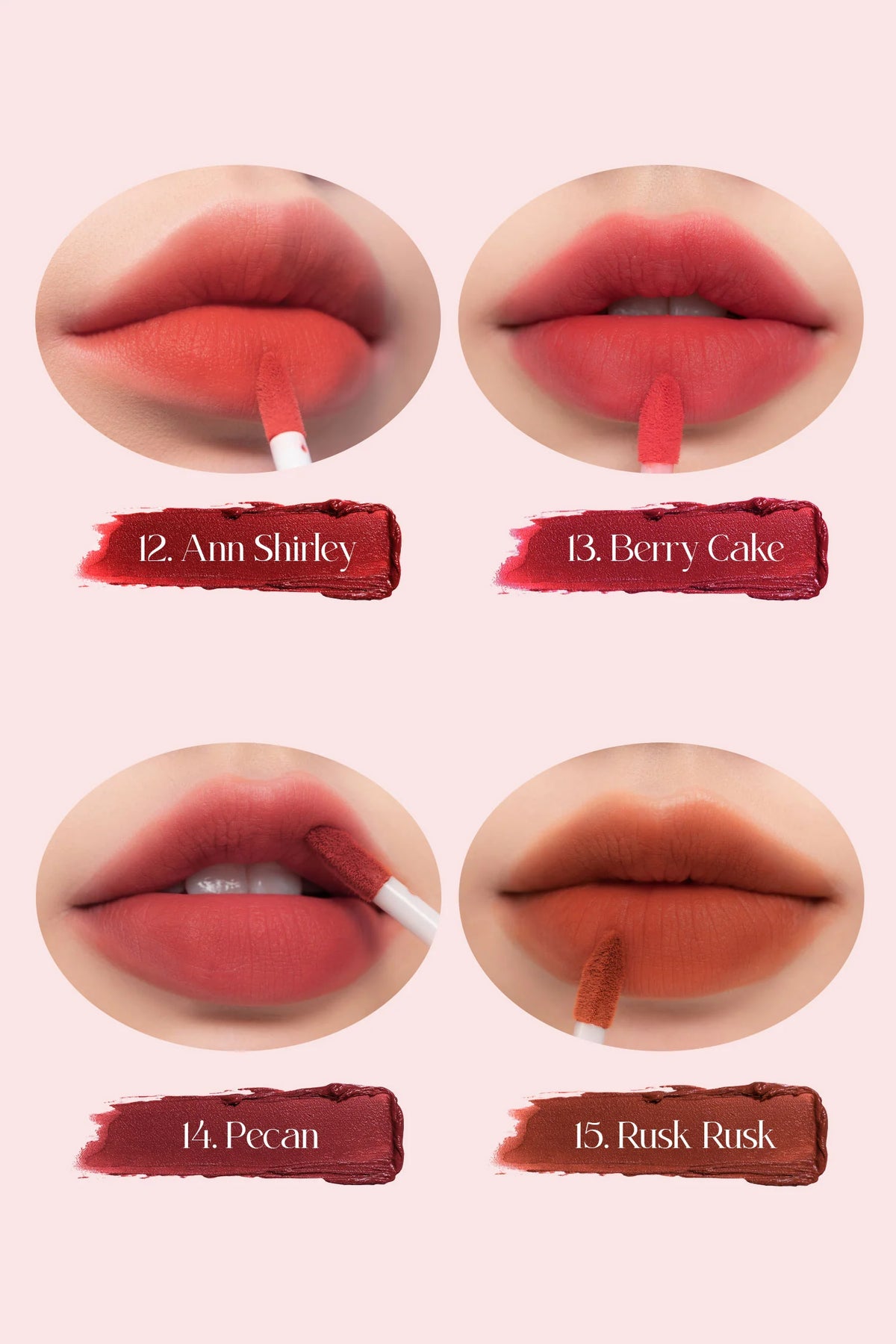 Rom&ND Zero Velvet Tint Baked Velvet Series – Long - Lasting Matte Lip Tint for Smooth, Velvety Lips - Korean Beauty KR