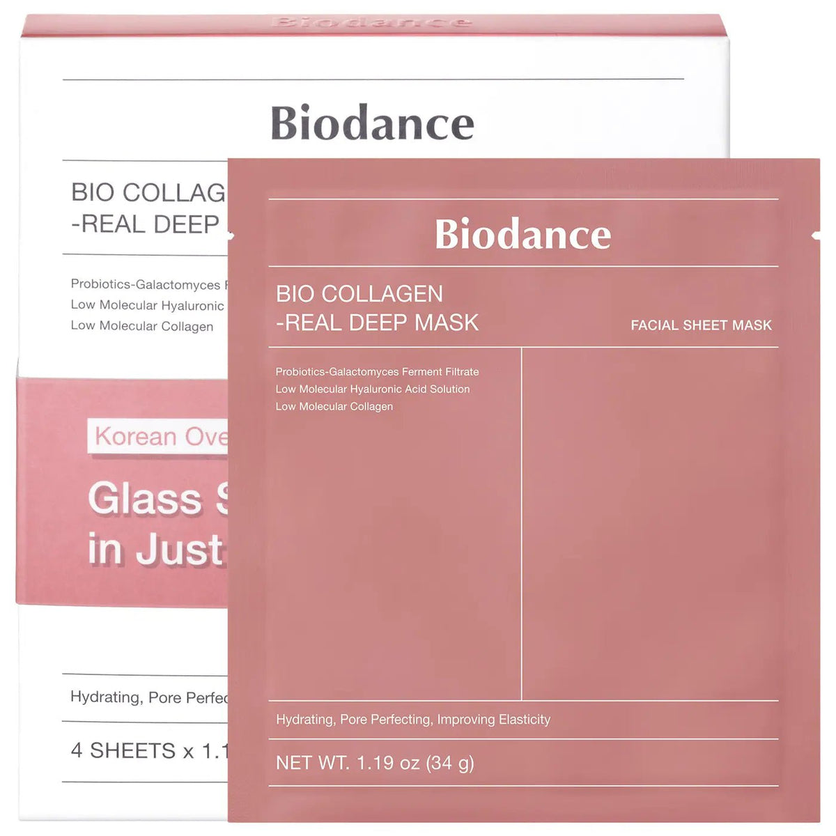 BIODANCE Bio Collagen Real Deep Mask Sheet - 4 PCS - Korean Beauty KR