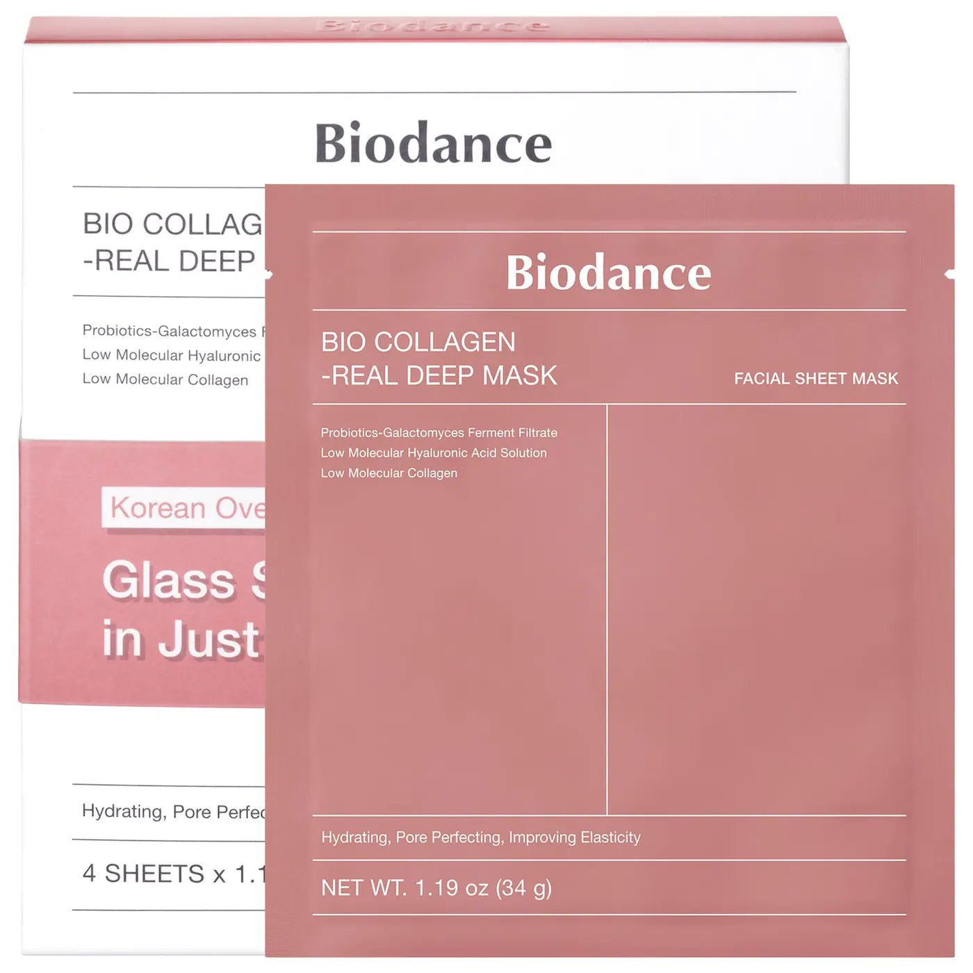 BIODANCE Bio Collagen Real Deep Mask Sheet - 4 PCS - Korean Beauty KR