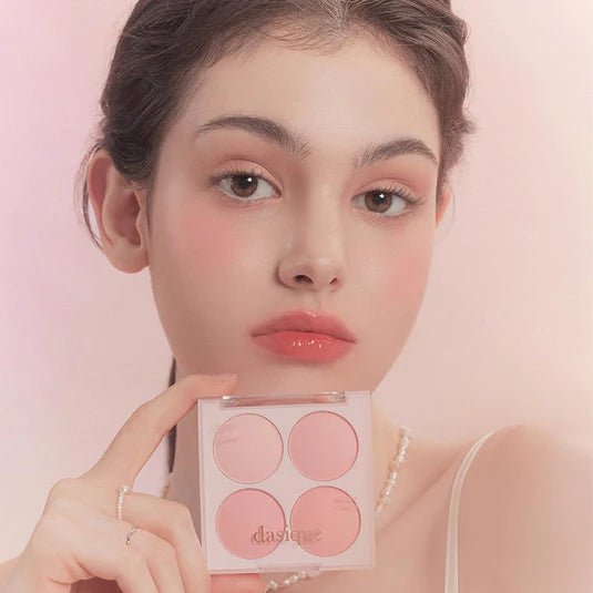 DASIQUE Blending Mood Cheek 07 Candy Berry – Buildable & Natural Blush for Fresh, Rosy Cheeks - Korean Beauty KR
