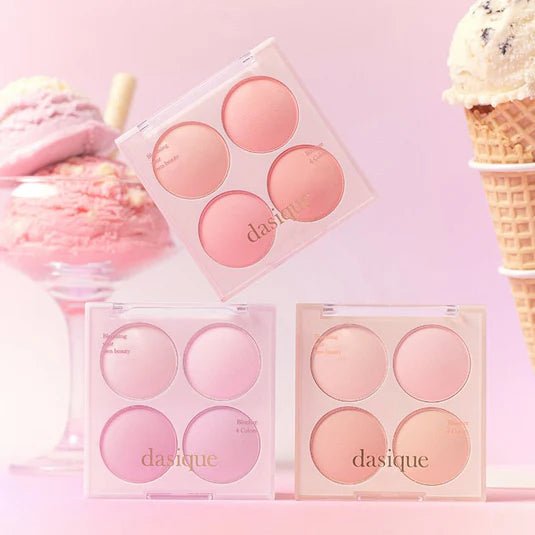 DASIQUE Blending Mood Cheek 07 Candy Berry – Buildable & Natural Blush for Fresh, Rosy Cheeks - Korean Beauty KR