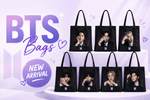 BTS Canvas Bag - Korean Beauty KR