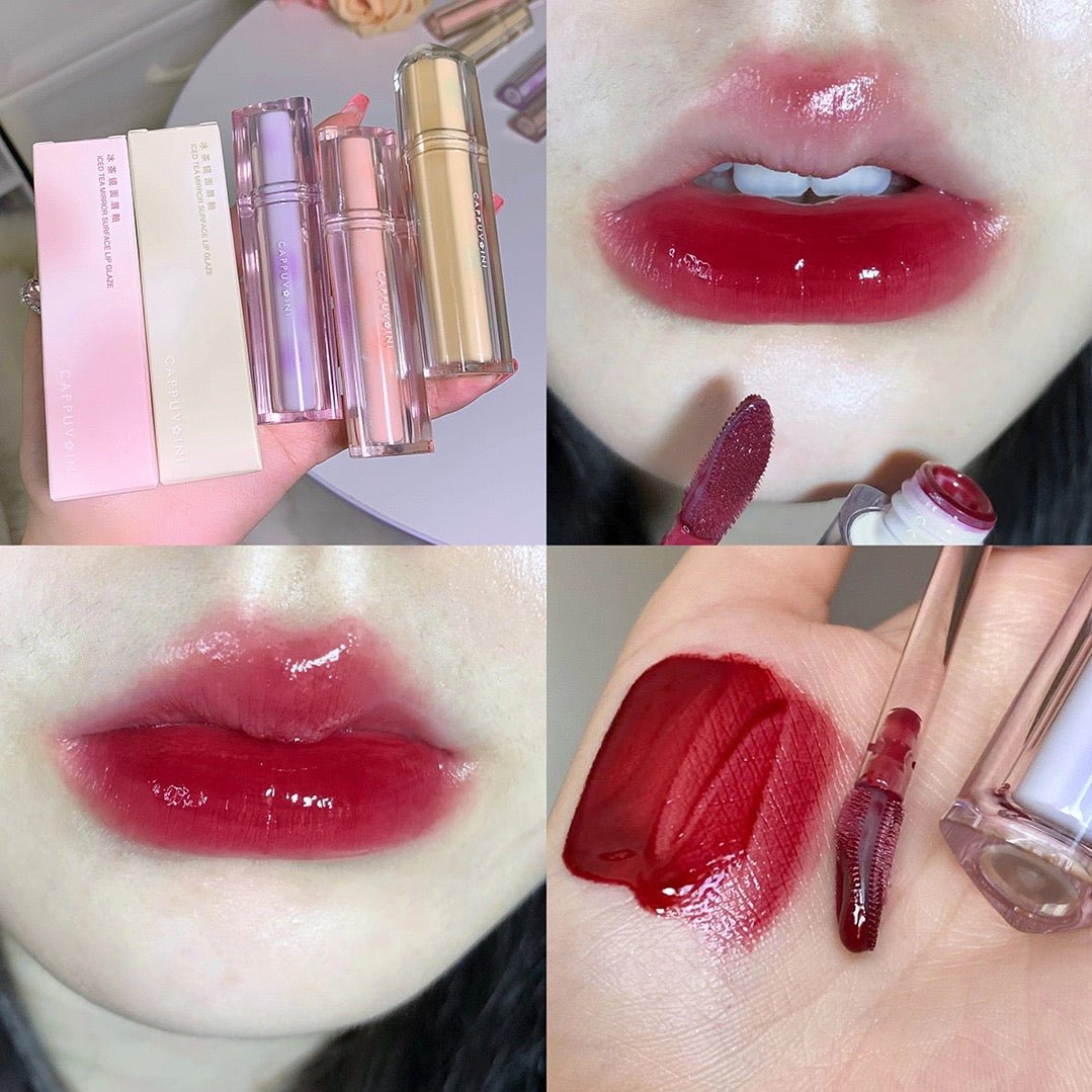 Cappuvini glossy jelly lipstick - Korean Beauty KR