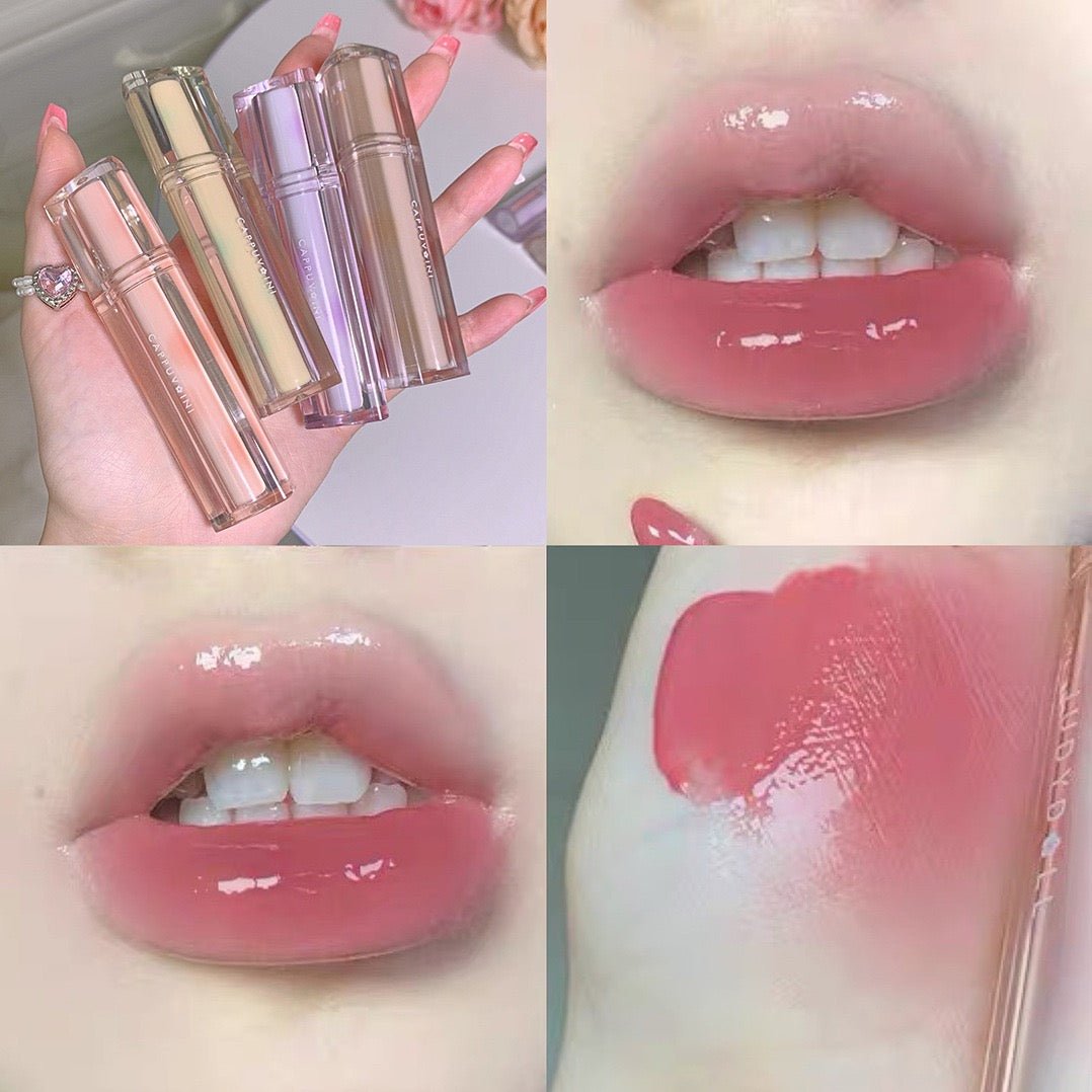 Cappuvini glossy jelly lipstick - Korean Beauty KR