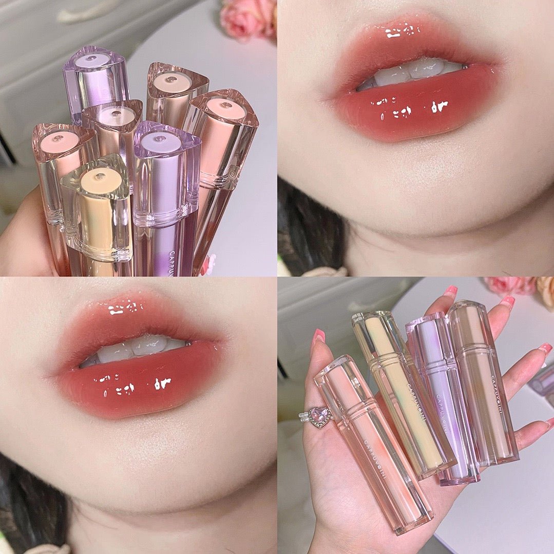 Cappuvini glossy jelly lipstick - Korean Beauty KR