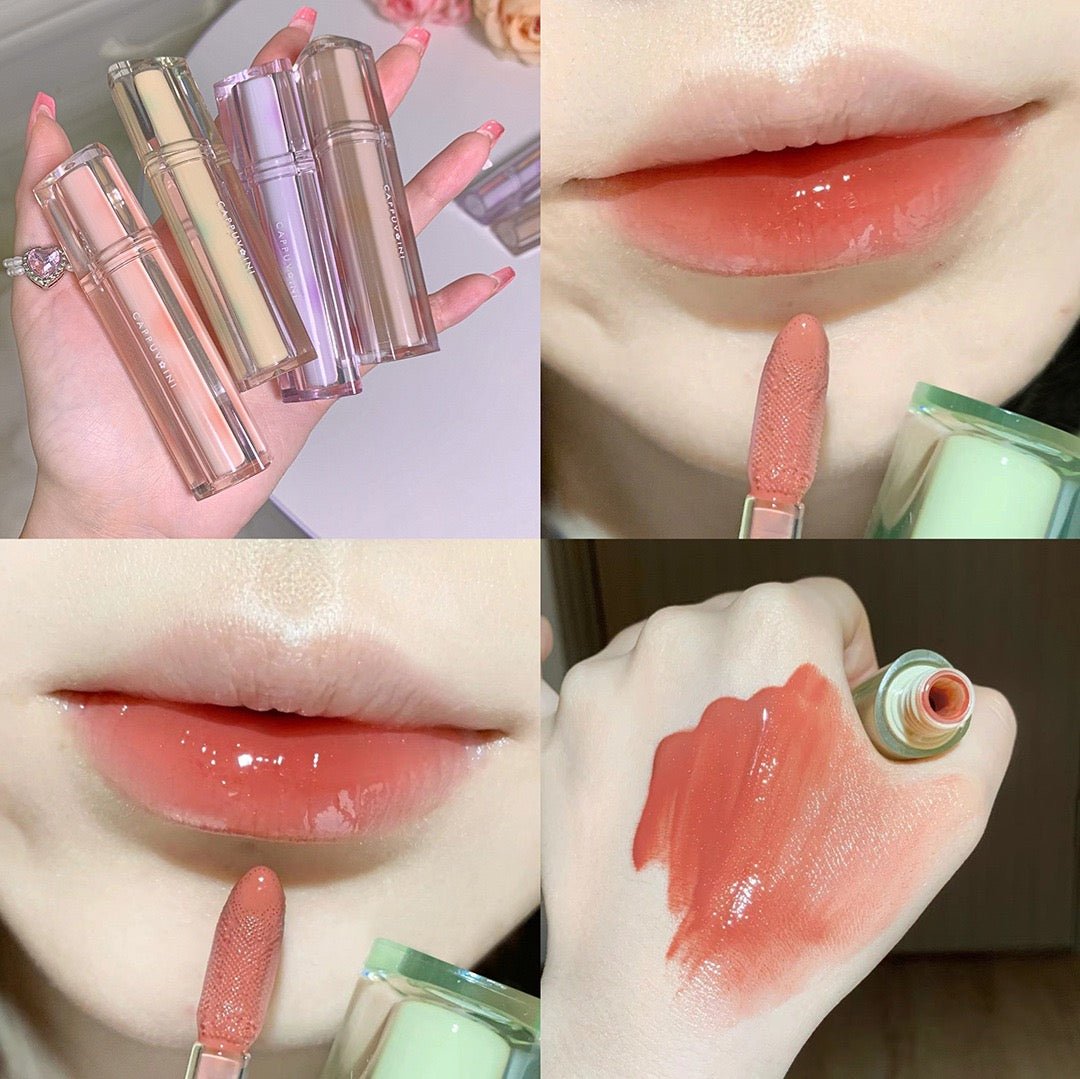 Cappuvini glossy jelly lipstick - Korean Beauty KR