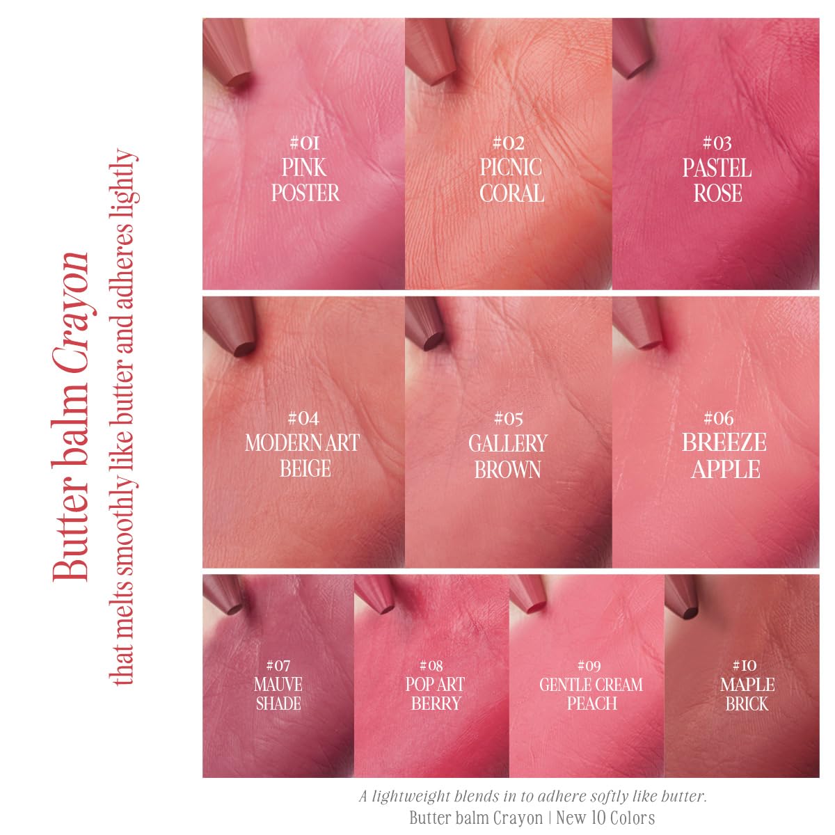 CLIO Butter Balm Crayon - Korean Beauty KR