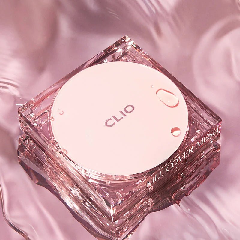 CLIO Kill Cover Mesh Glow Cushion SPF50+ PA++++ 15g – Flawless Coverage & Radiant Glow with Sun Protection - Korean Beauty KR