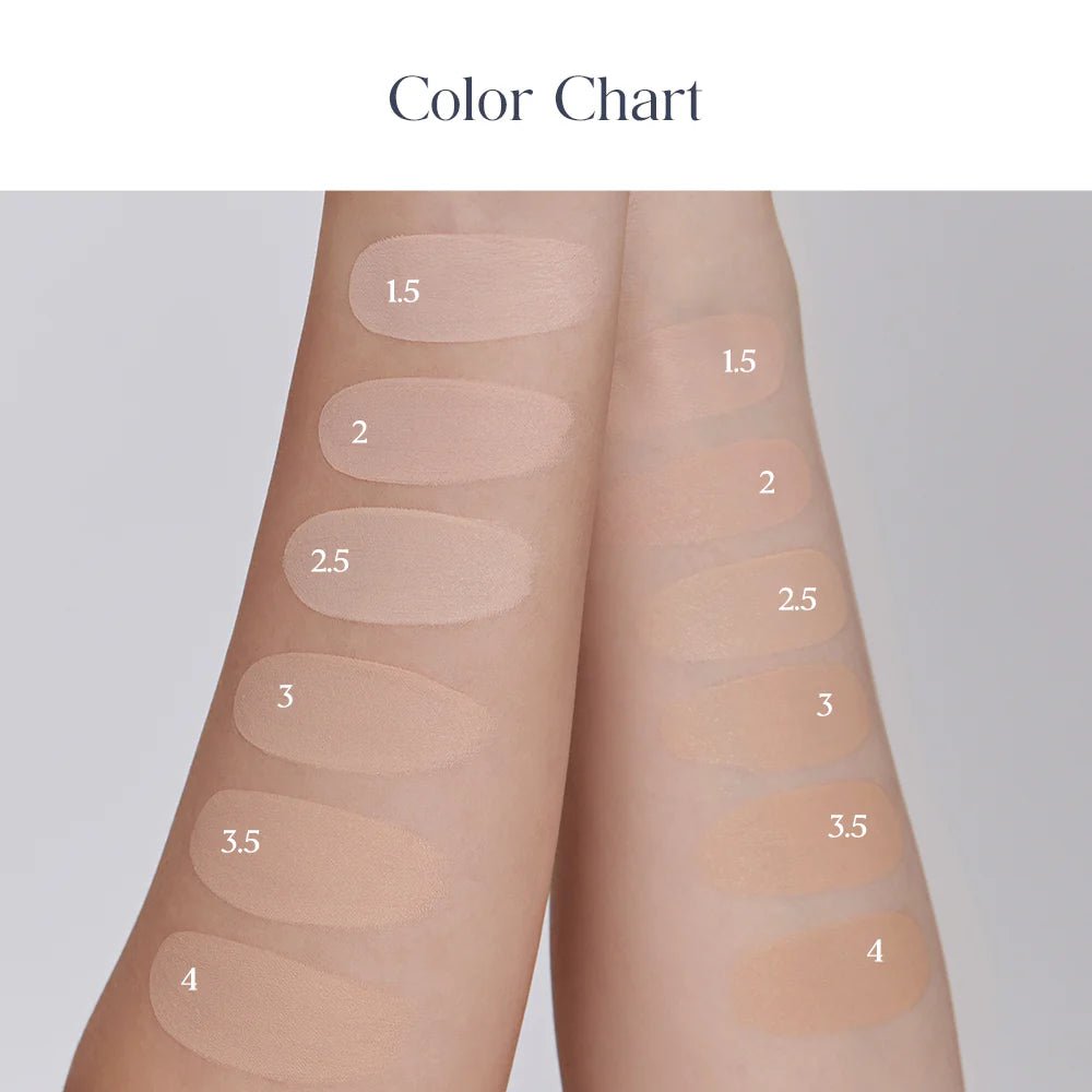 CLIO Kill Cover The New Founwear Cushion SPF50+ PA+++ (15gX2) – Full Coverage Cushion Foundation with High Sun Protection for Flawless, Long - Lasting Skin - Korean Beauty KR