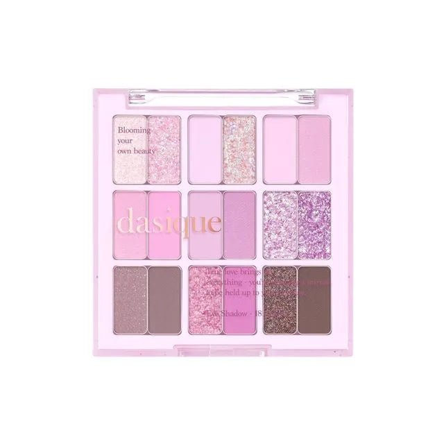 Dasique Shadow Palette 13 Cool Blending – Vibrant & Long-Lasting Eyeshadows for Bold, Stunning Looks - Korean Beauty KR