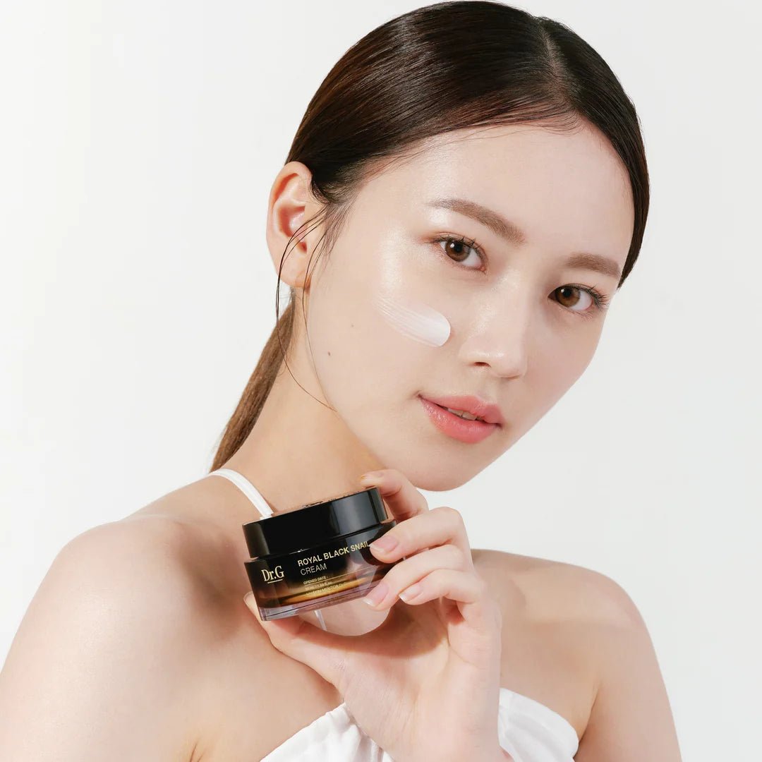 Dr.G Royal Black Snail Cream 50ml – Anti - Aging & Hydrating Cream for Firm, Youthful Skin - Korean Beauty KR