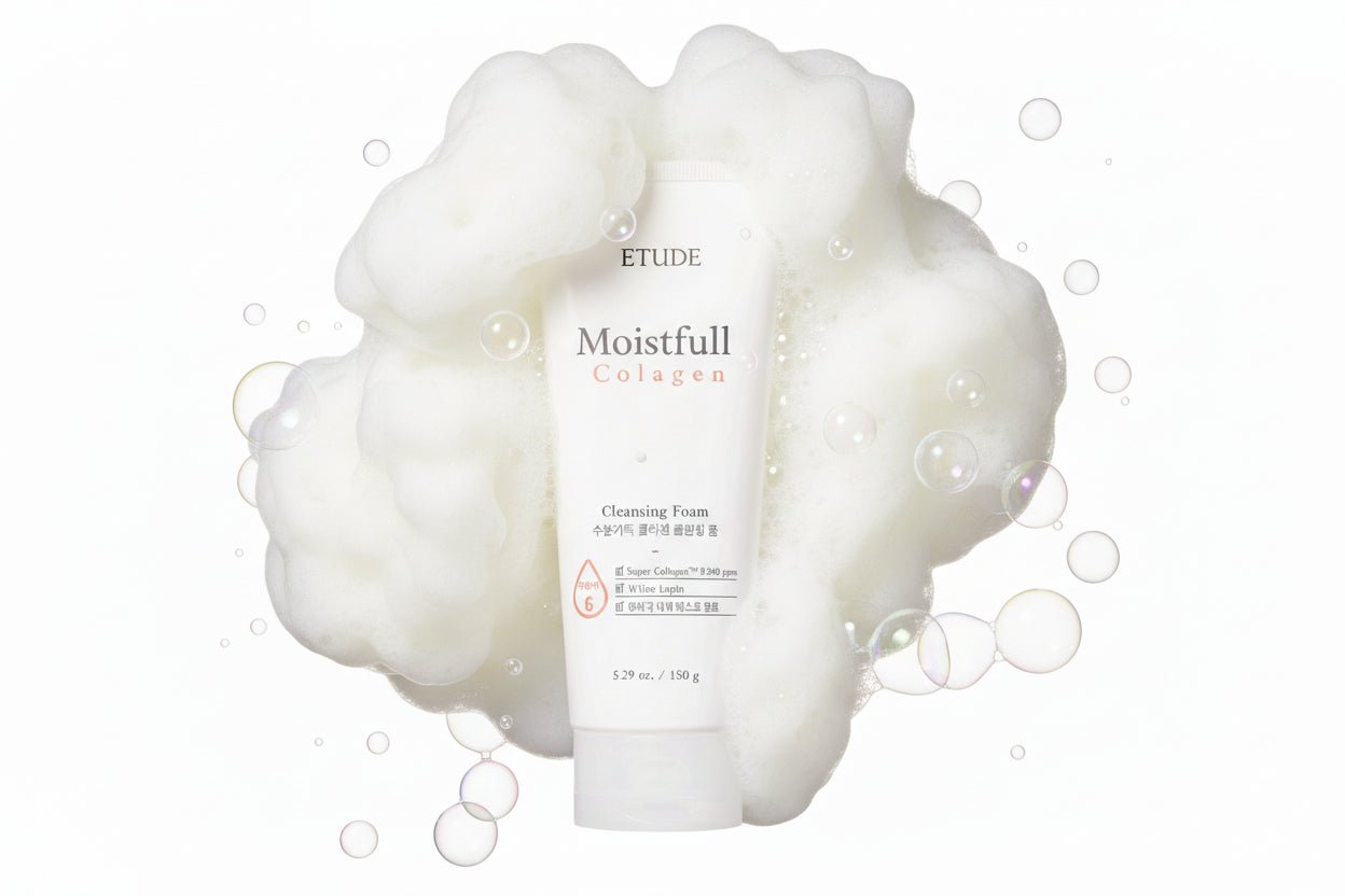Etude House Etude Moistfull Collagen Cleansing Foam - Korean Beauty KR