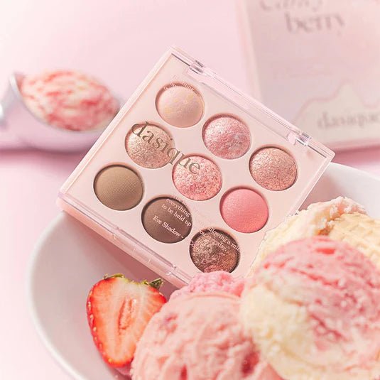 DASIQUE Eyeshadow Palette 19 Candy Berry – Bold & Vibrant Shades - Korean Beauty KR