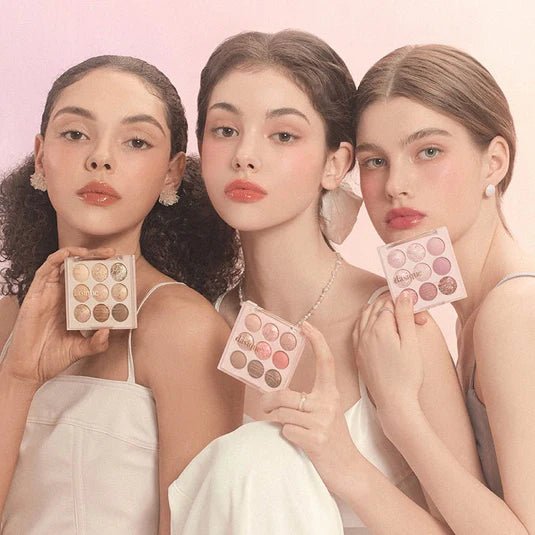 DASIQUE Eyeshadow Palette 20 Blueberry Sorbet – Vibrant & Long - Lasting Eyeshadows for Bold, Stunning Looks - Korean Beauty KR