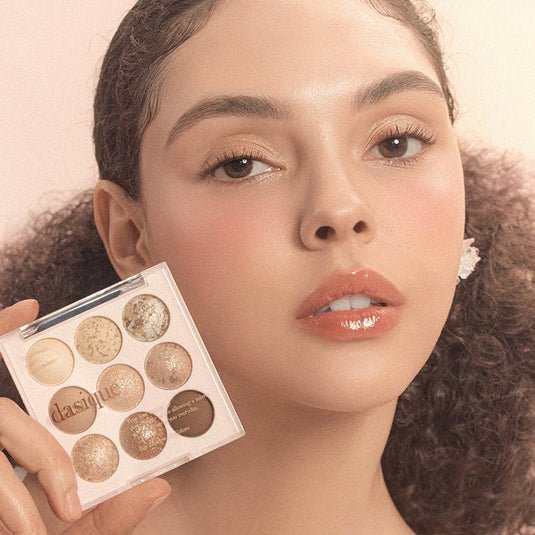 Dasique Shadow Palette 21 Almond Vanilla – Neutral & Versatile Eyeshadows for Soft, Natural Looks - Korean Beauty KR