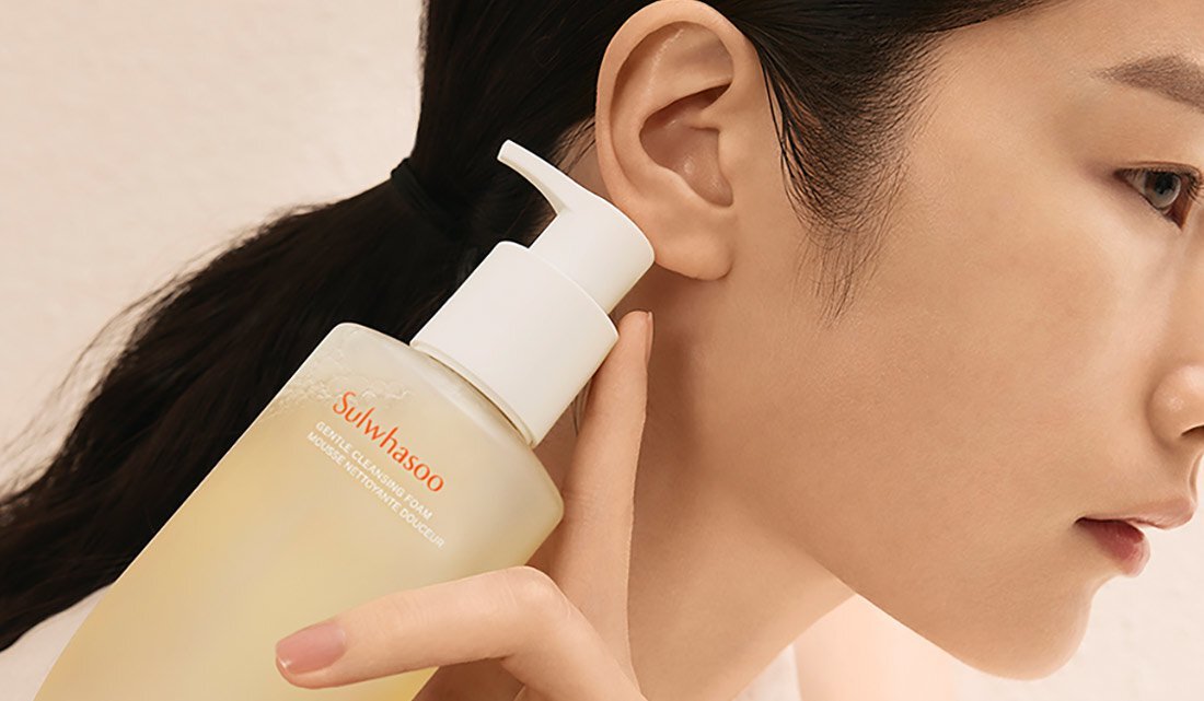 SULWHASOO Gentle Cleansing Foam Duo – Travel Exclusive 200ML*2 for Deep Cleansing & Smooth Skin
