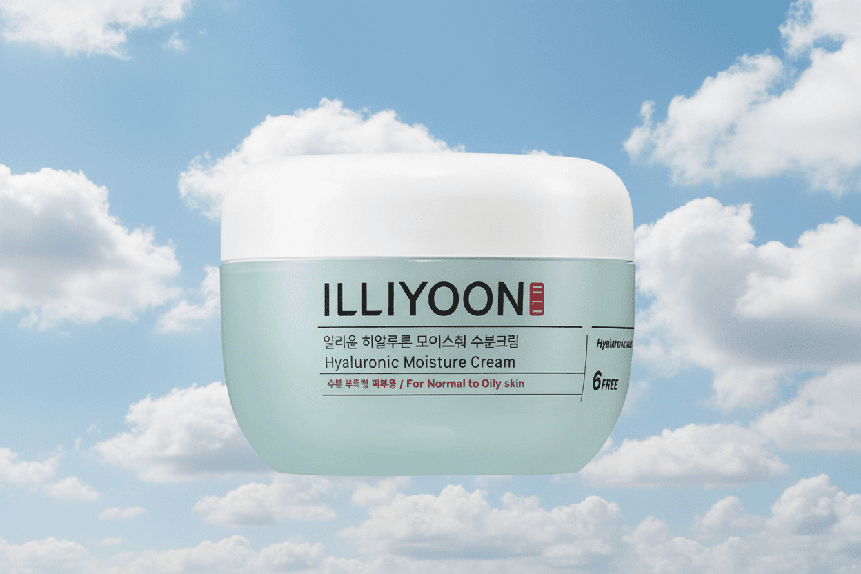 Illiyoon Hyaluronic Acid Moisture Cream 100ml Deep Hydration Face Moisturizer - Korean Beauty KR