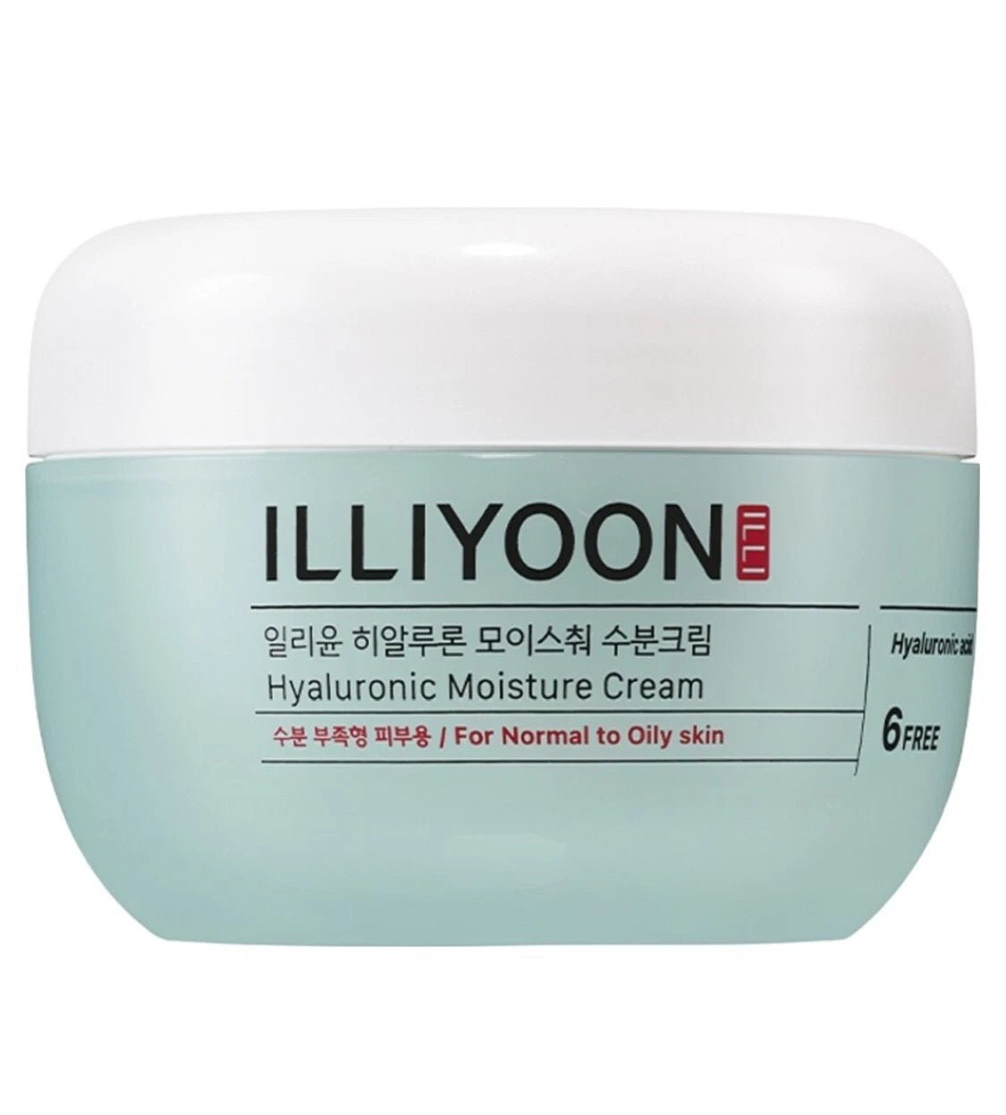 Illiyoon Hyaluronic Acid Moisture Cream 100ml Deep Hydration Face Moisturizer - Korean Beauty KR