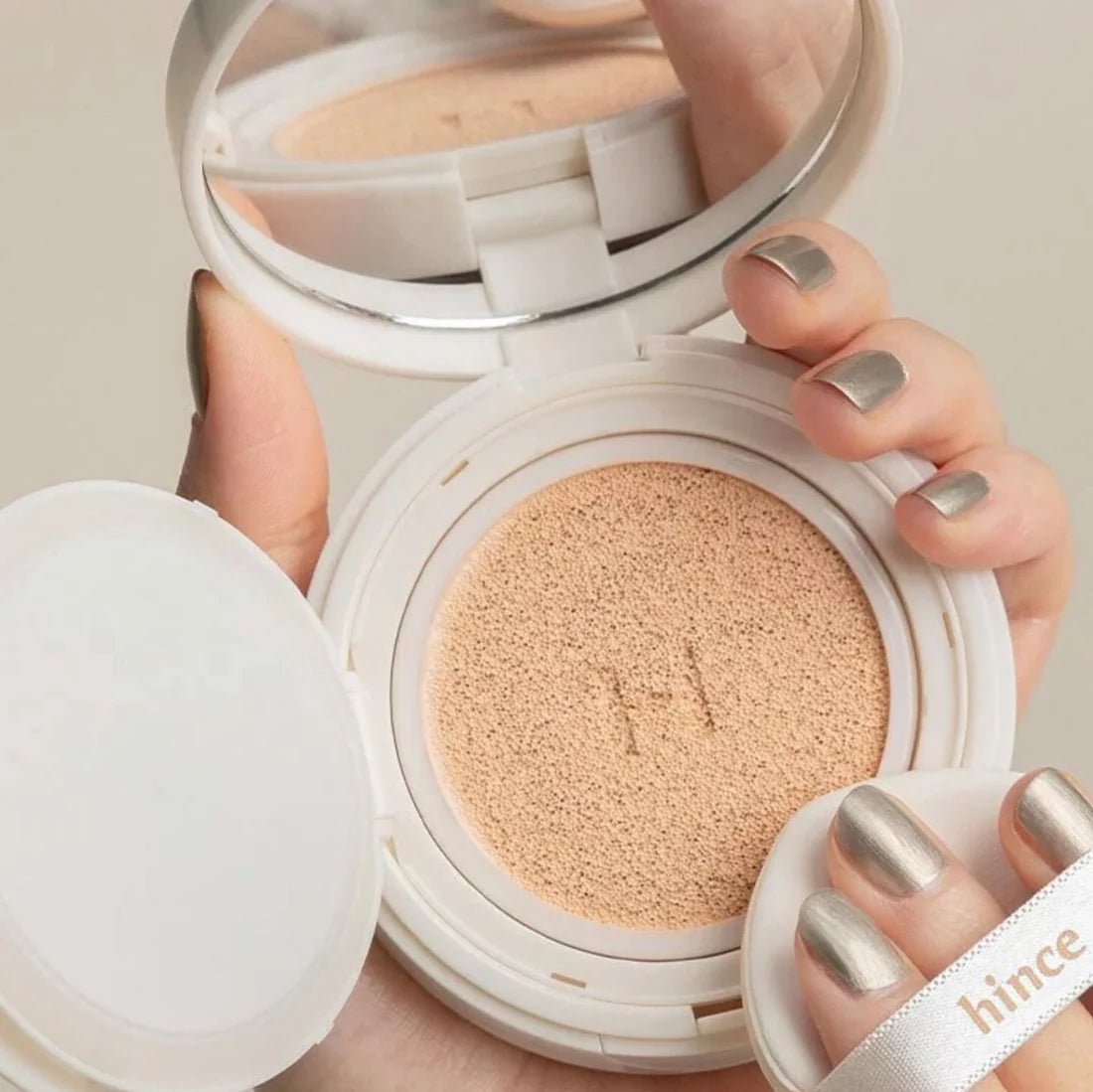 Hince Second Skin Glow Cushion 12g – Natural, Glowing Coverage with Lightweight, Hydrating Formula - Korean Beauty KR