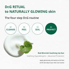 Dr. G R.E.D Blemish Soothing Up Sun 50ml – Soothing Sunscreen for Blemish - Prone Skin with High SPF50+ PA++++ Protection - Korean Beauty KR