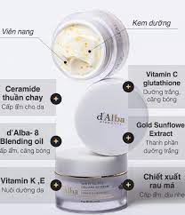 d'Alba White Truffle Oil Capsule Cream 55g – Nourishing & Anti - Aging Cream for Smooth, Radiant Skin - Korean Beauty KR
