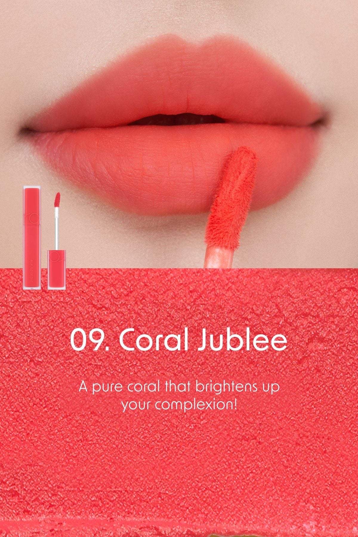 Rom&nd Blur Fudge Tint – Soft Matte Lip Tint for Smooth, Long - Lasting Color - Korean Beauty KR