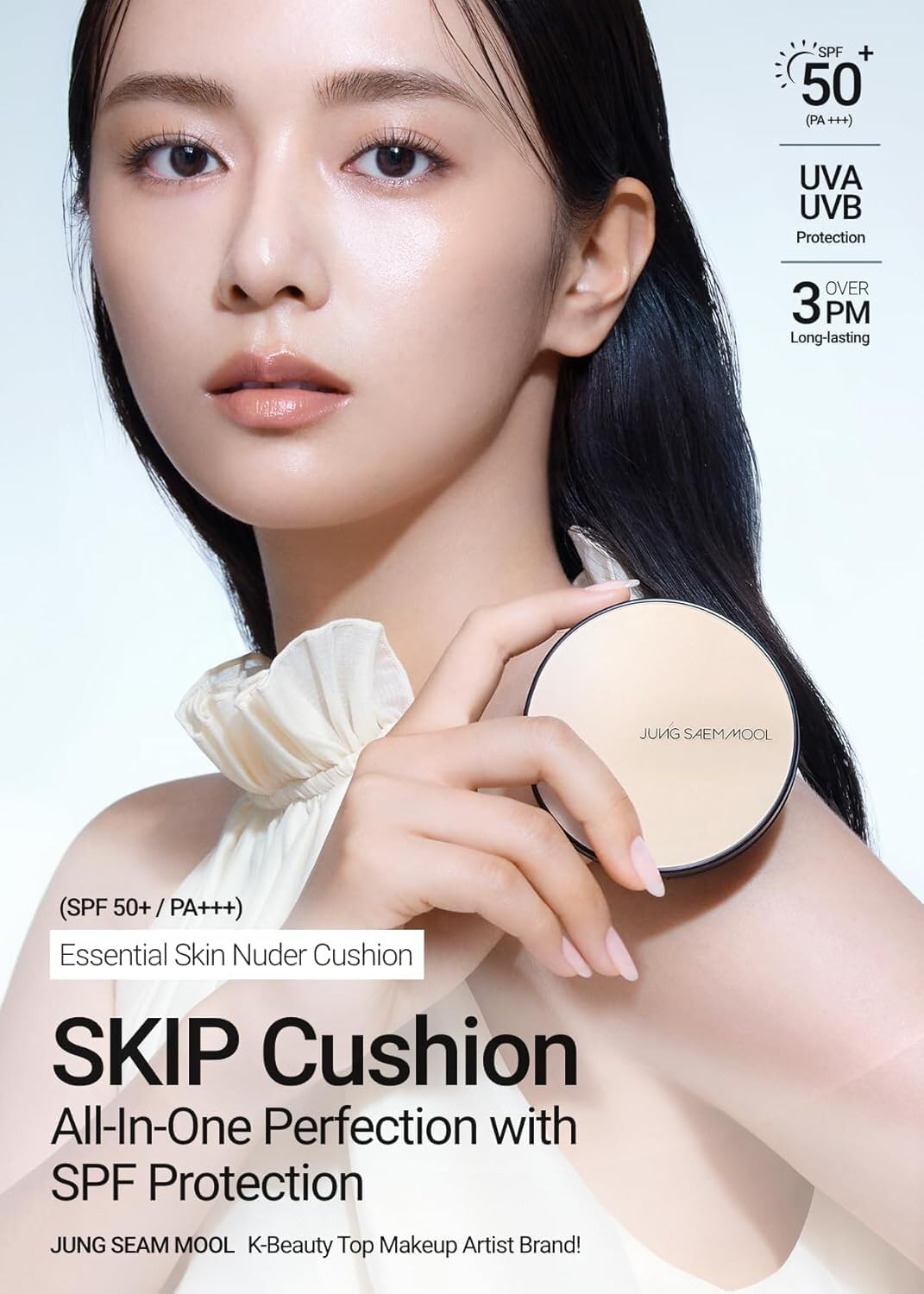 JUNG SAEM MOOL Essential Skin Nuder Cushion (With Refill) - 14g+14g