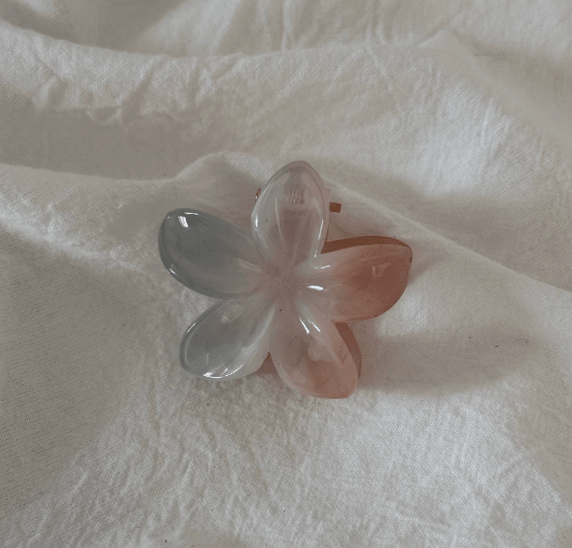 Korean Beauty Floral Jelly Hair Clip for Women - Korean Beauty KR