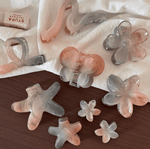 Korean Beauty Floral Jelly Hair Clip for Women - Korean Beauty KR