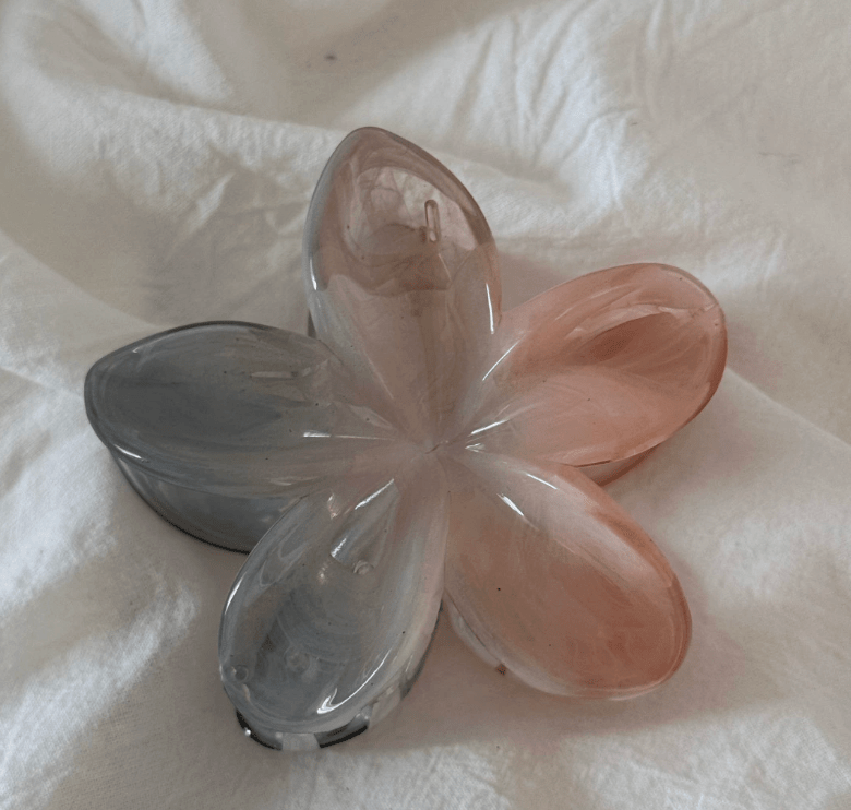 Korean Beauty Floral Jelly Hair Clip for Women - Korean Beauty KR