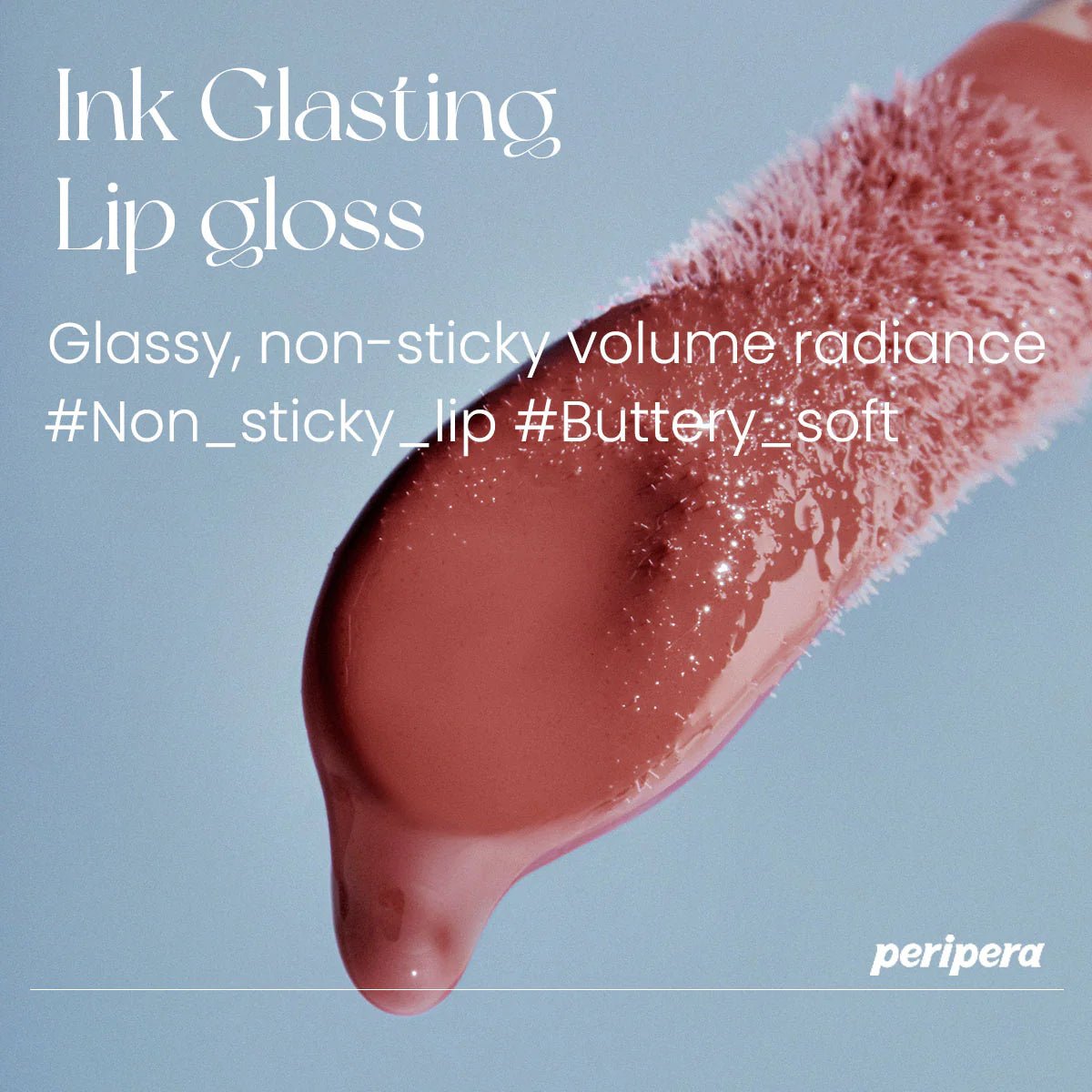 Peripera INK Glasting Lip Gloss – High - Shine & Hydrating Gloss for Smooth, Luscious Lips - Korean Beauty KR
