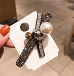 Luxury Korean Rhinestone Hair Clip – Sparkly Side Hair Barrette for Women - Korean Beauty KR