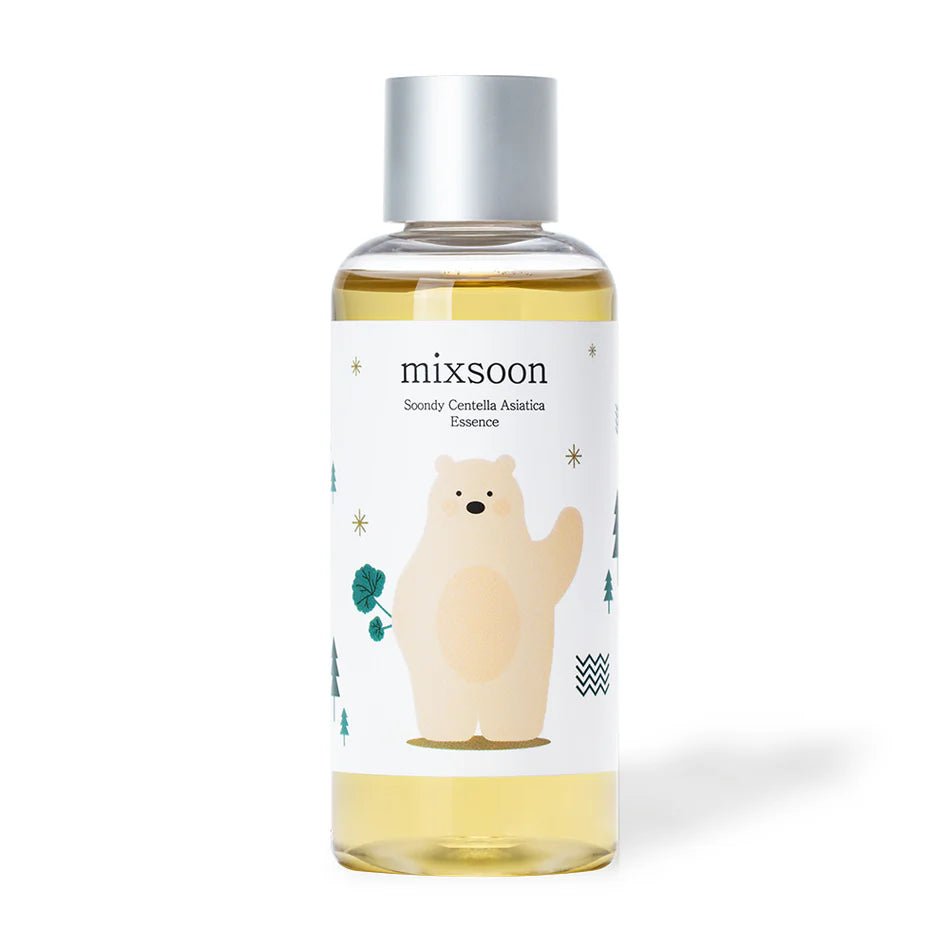 Mixsoon Soondy Centella Asiatica Essence 100ml – Calming & Hydrating Essence for Sensitive Skin - Korean Beauty KR