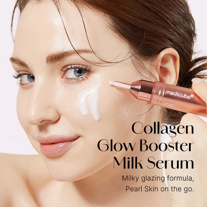 Medicube Collagen Glow Booster Serum 15ml – Firming & Radiance - Boosting Serum for Youthful, Glowing Skin - Korean Beauty KR
