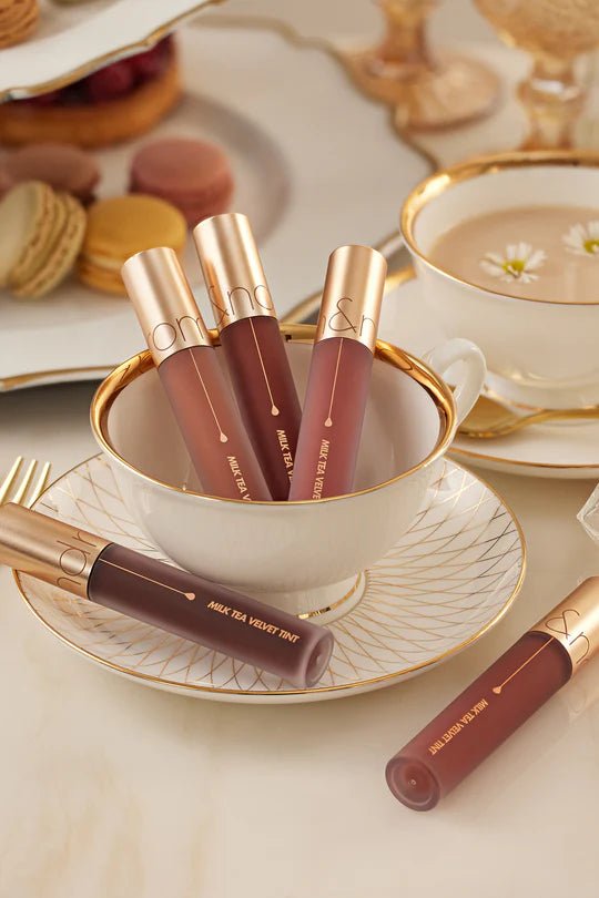 Rom&ND Milk Tea Velvet Tint – Soft Matte Lip Tint for Natural, Flawless Lips - Korean Beauty KR