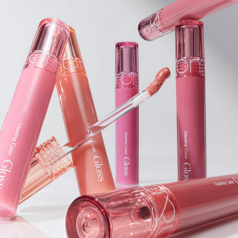 Rom&nd Glasting Color Gloss – Hydrating Lip Gloss for Glossy, Vibrant Color - Korean Beauty KR