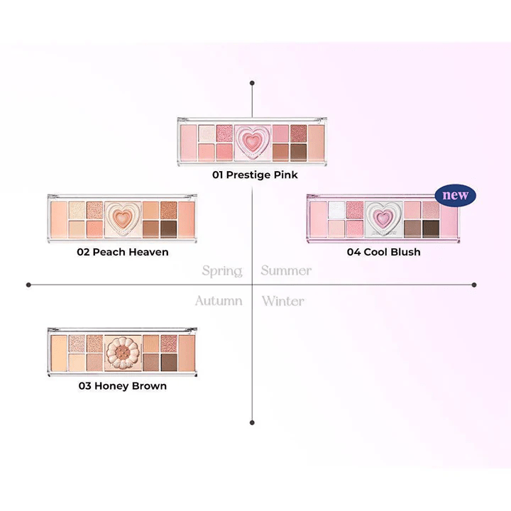 PERIPERA ALL TAKE MOOD LIKE PALETTE - Korean Beauty KR