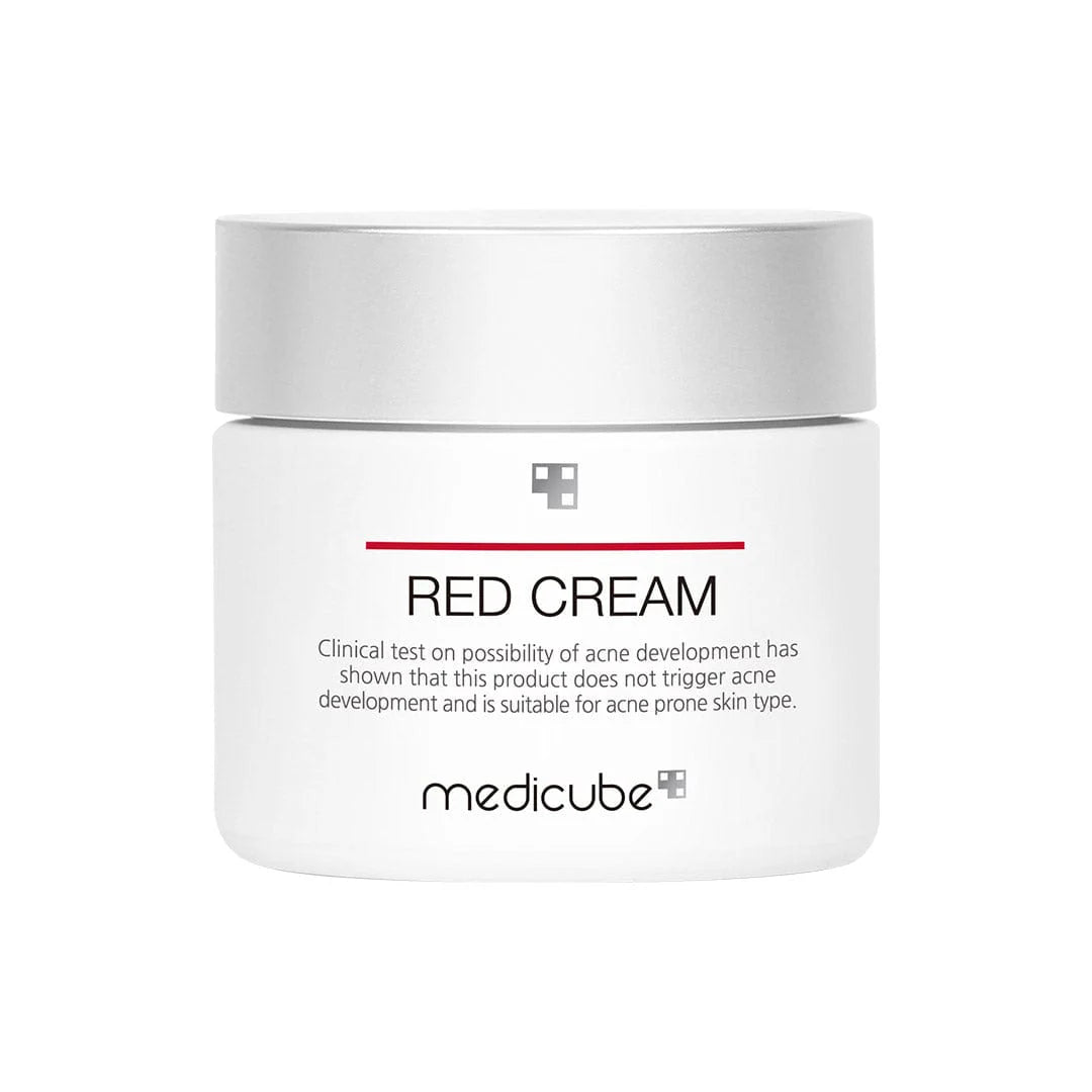 Medicube Red Cream 2.0 50ml – Calming & Repairing Cream for Sensitive, Irritated Skin - Korean Beauty KR