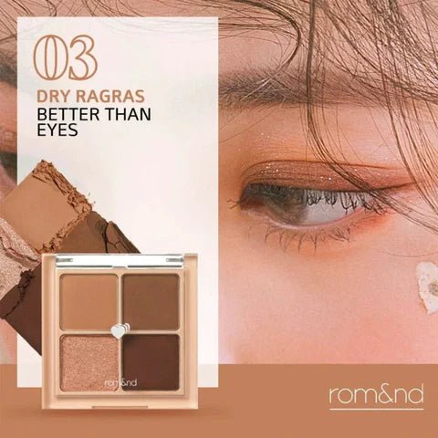 Rom&nd Better Than Palette – Versatile Eyeshadow Palette for Bold, Stunning Eye Looks - Korean Beauty KR