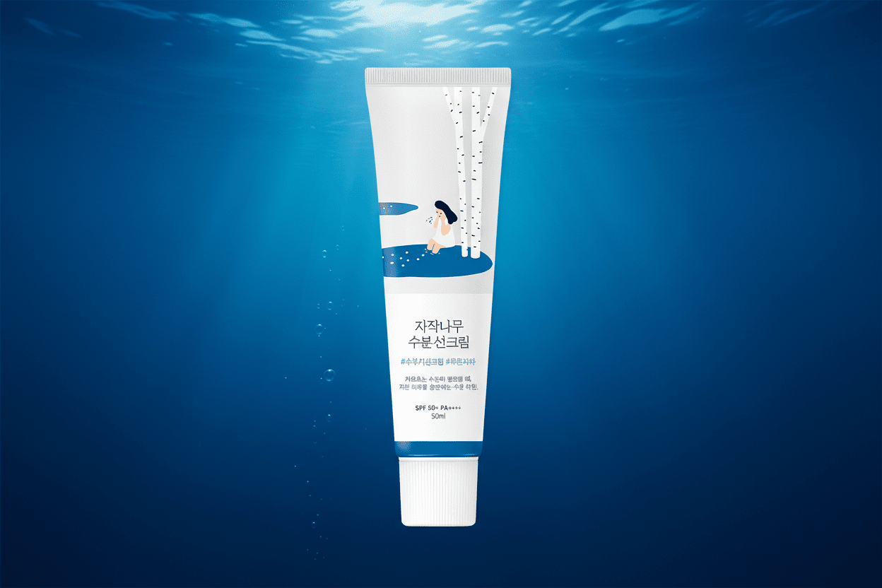 Round Lab Birch Juice Moisturizing Sun Cream 50ml – Hydrating Sunscreen with SPF50+ for Smooth, Protected Skin - Korean Beauty KR