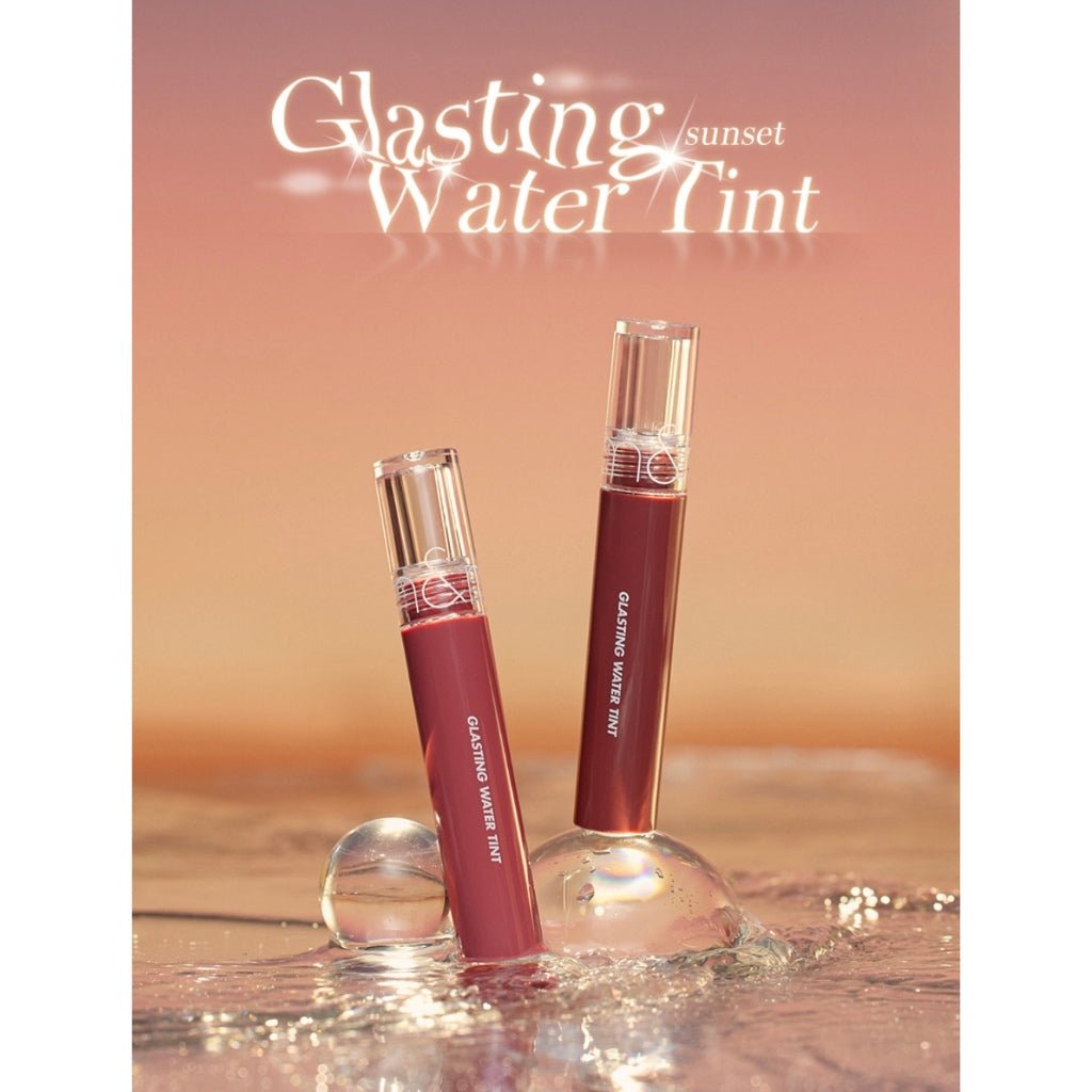 Rom&nd Glasting Water Tint – Hydrating Lip Tint for Glossy, Long - Lasting Colo - Korean Beauty KR
