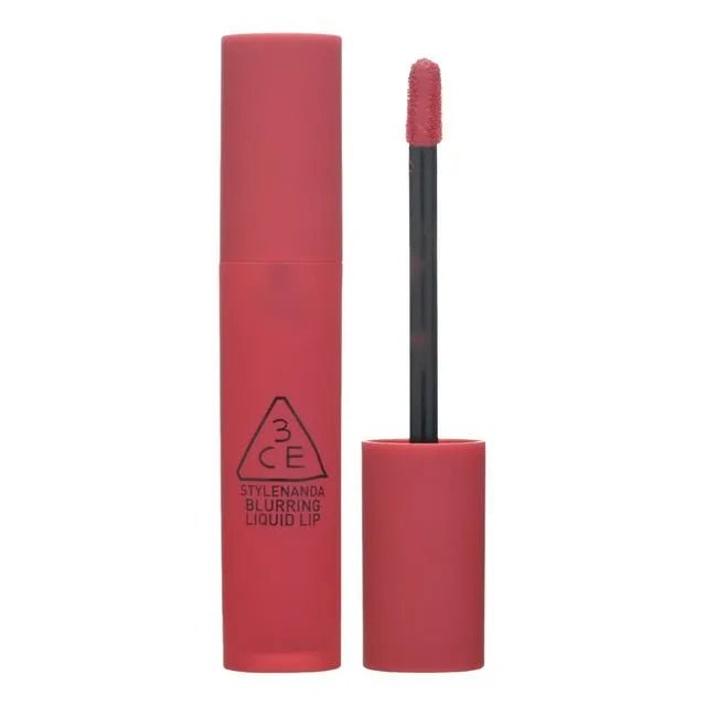 3CE Blurring Liquid Lip – Soft Matte Lipstick for Blurred, Smooth Lips with Long - Lasting Color - Korean Beauty KR