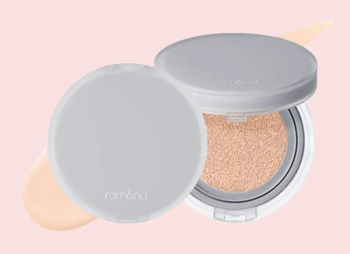 Rom&nd Nu Zero Cushion – Lightweight Cushion Foundation for Natural, Flawless Coverage - Korean Beauty KR