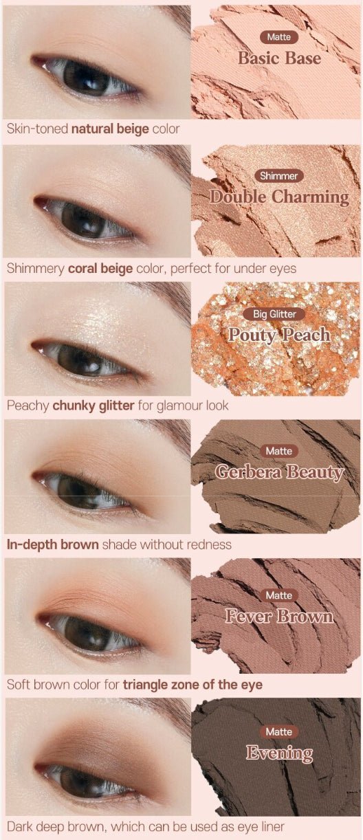 Etude House Play Tone Eyes Palette – Versatile Eyeshadow Palette for Soft, Bold Eye Looks - Korean Beauty KR
