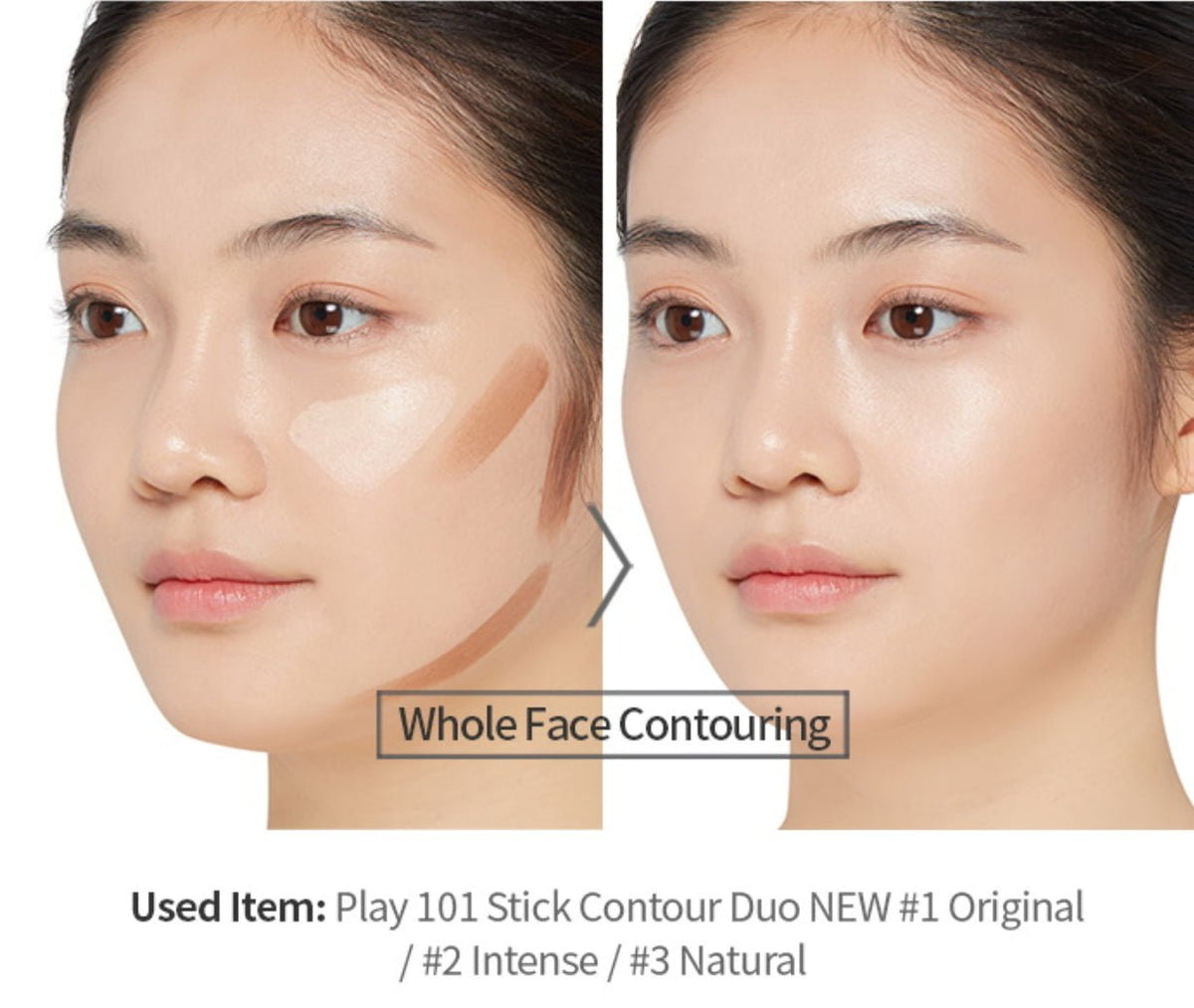 Etude House Play 101 Stick Contour Duo – Dual Contour Stick for Sculpted, Defined Features - Korean Beauty KR