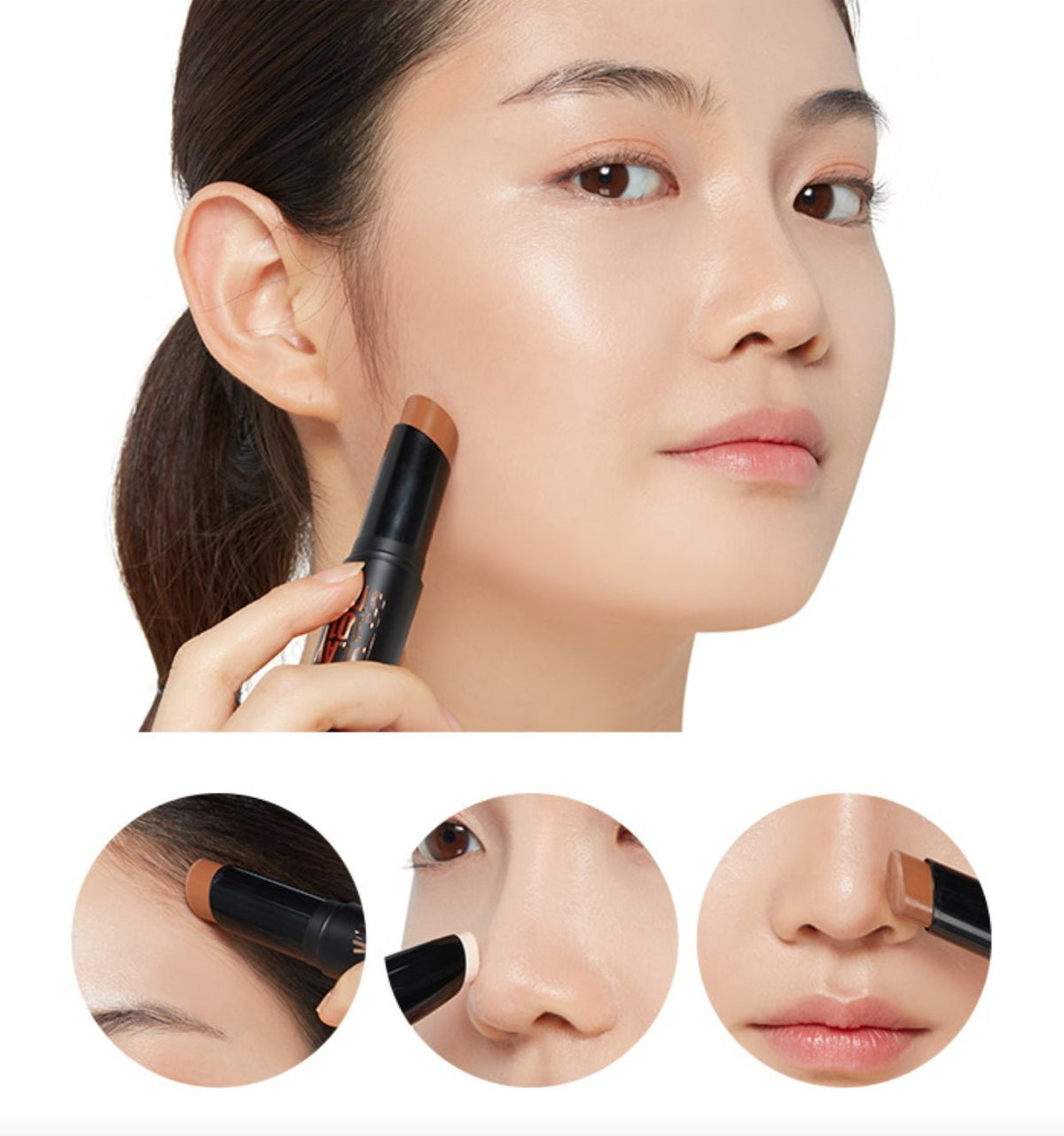 Etude House Play 101 Stick Contour Duo – Dual Contour Stick for Sculpted, Defined Features - Korean Beauty KR