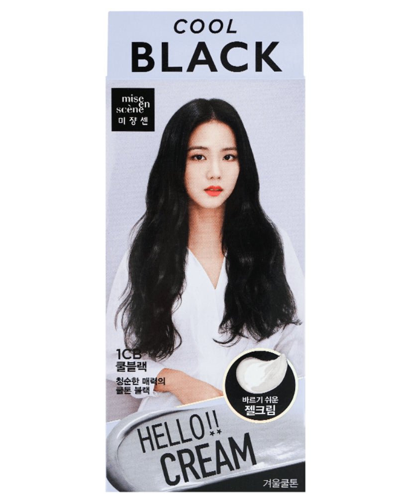 Mise En Scene Hello Cream Personal Hair Color – Easy - to - Use Hair Dye for Vibrant, Long - Lasting Color - Korean Beauty KR