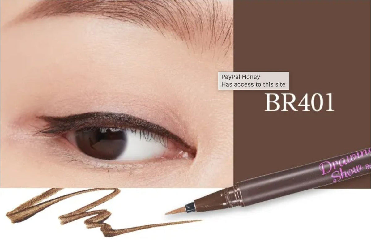 Etude House Drawing Show Brush Liner – Precise & Long - Lasting Liquid Eyeliner for Defined, Bold Eyes - Korean Beauty KR