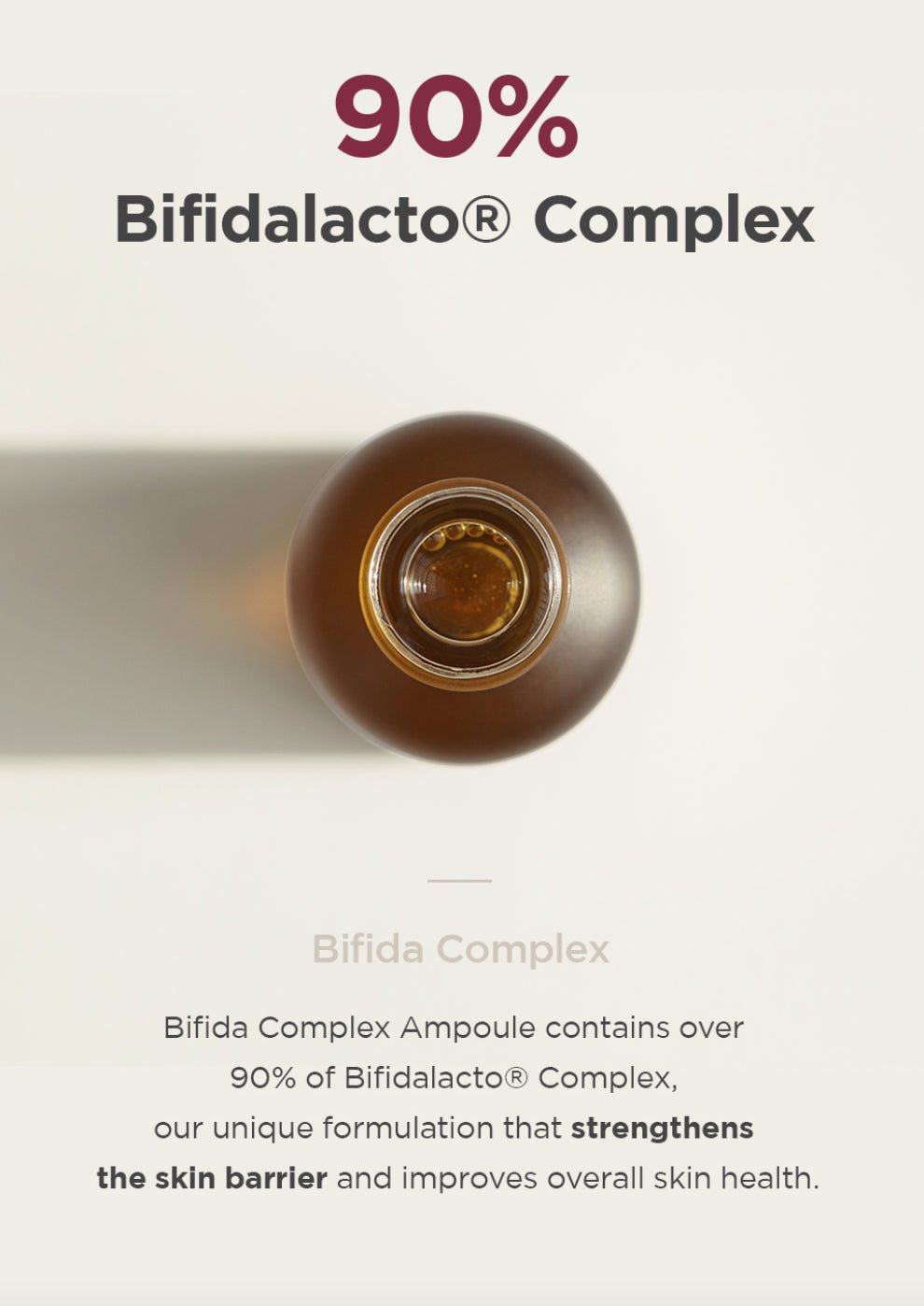 Manyo Factory Bifida Biome Complex Ampoule 30ml – Nourishing Ampoule for Hydrated, Revitalized Skin - Korean Beauty KR
