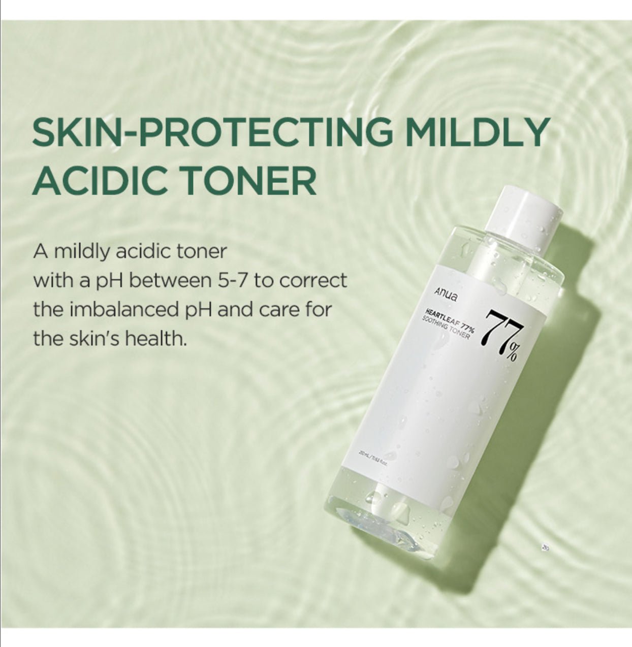 ANUA Heartleaf 77% Soothing Toner 250ml – Calming & Hydrating Toner for Sensitive, Balanced Skin" - Korean Beauty KR